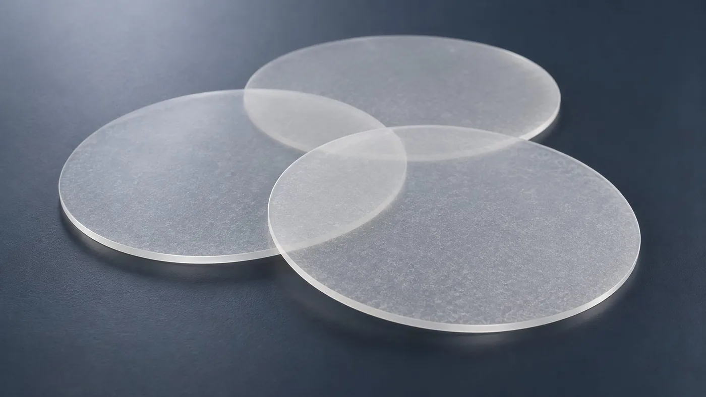Application visual: Microglass material blanks