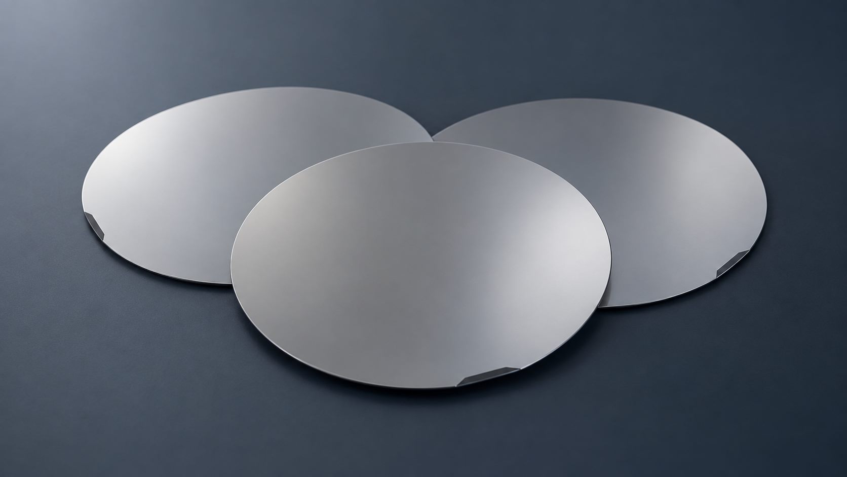 Application visual: Si · Silicon material blanks